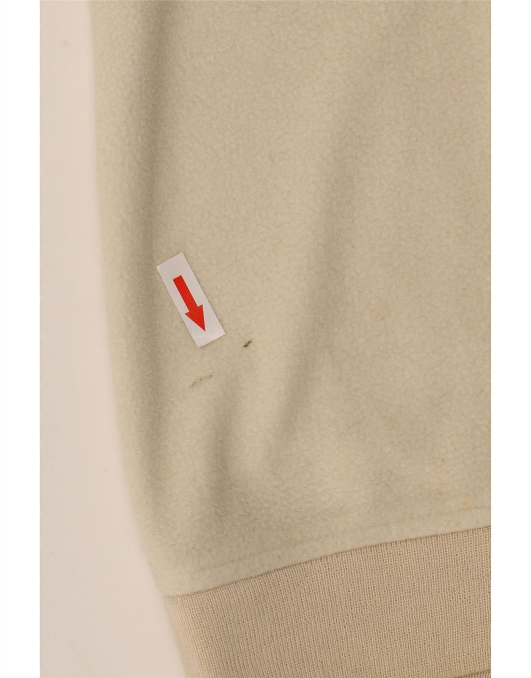 Silvy Herre Polartec Fleece Jumper med lynlås Medium Beige Fair Isle Polyester
