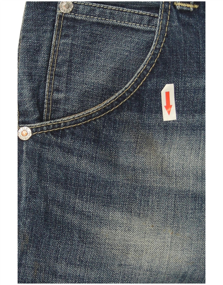 Levi's Herre 514 Straight Jeans W34 L32 Blå Bomuld