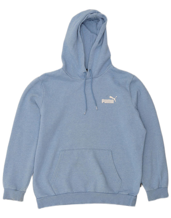 Puma Herre hættetrøje Jumper Medium Blue Flecked Bomuld