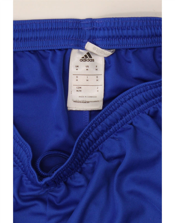 ADIDAS Mens Climalite Sport Shorts Medium  Blue Polyester Vintage Adidas and Second-Hand Adidas from Messina Hembry 