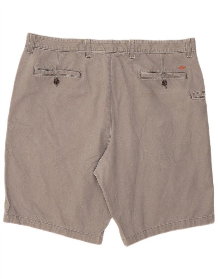 DOCKERS Herre Cargo Shorts W40 XL Grå Bomuld