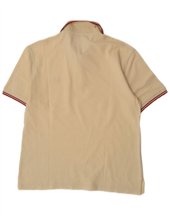 Fred Perry Herre poloshirt Medium gul bomuld