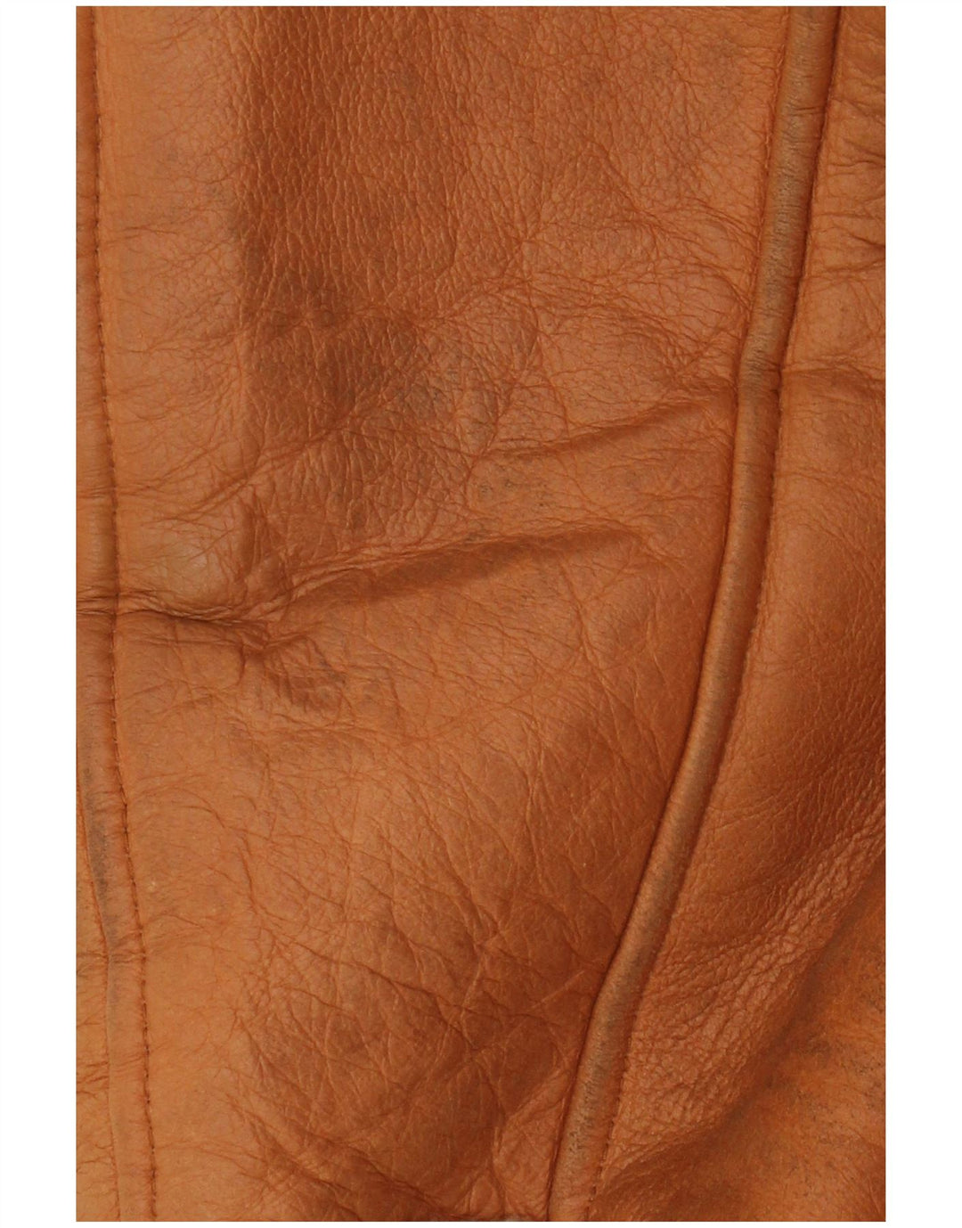 Trussardi Dame Shearling Coat UK 18 XL Beige Læder