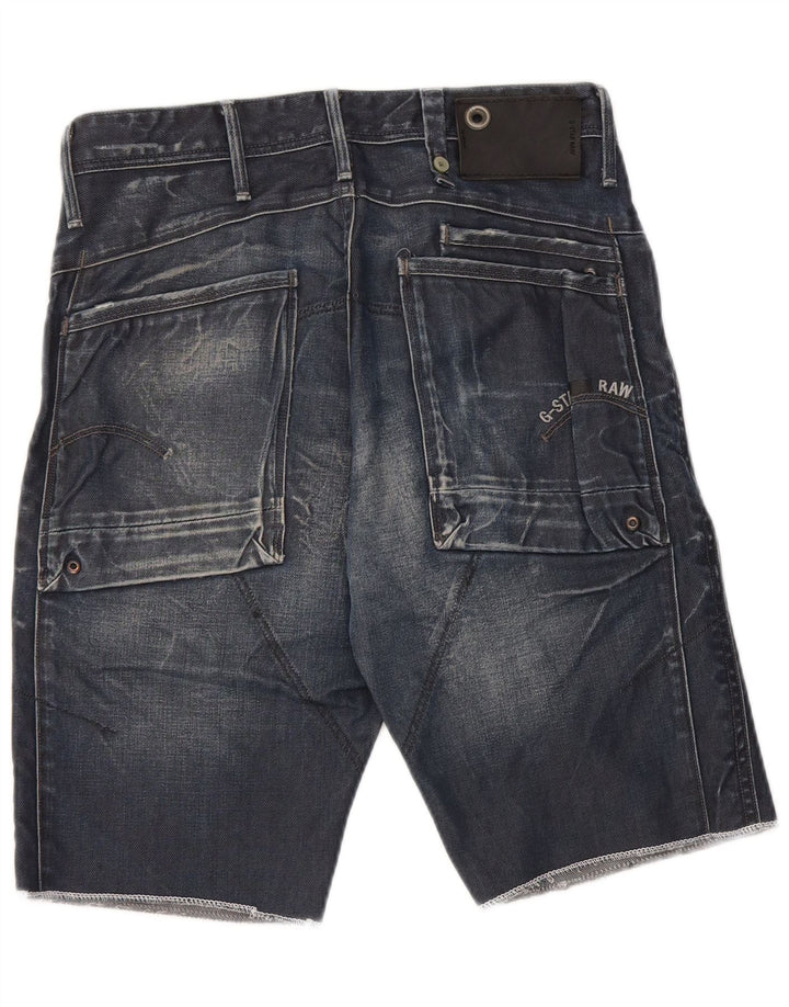 G-Star Herre Denim Shorts W31 Medium Navy Blue Bomuld