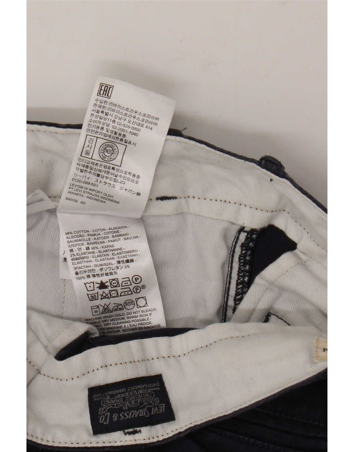 Levi's Chino Shorts til mænd W34 Large Marineblå Bomuld