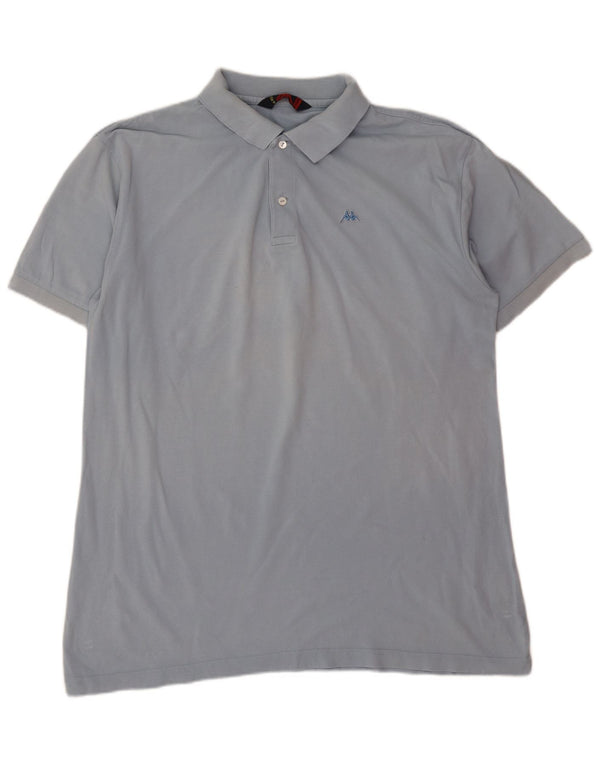 Kappa herre poloshirt 3XL blå bomuld