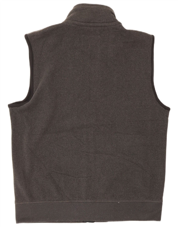 Marks & Spencer Herre Ærmeløs træningsdragt Topjakke mellemgrå polyester