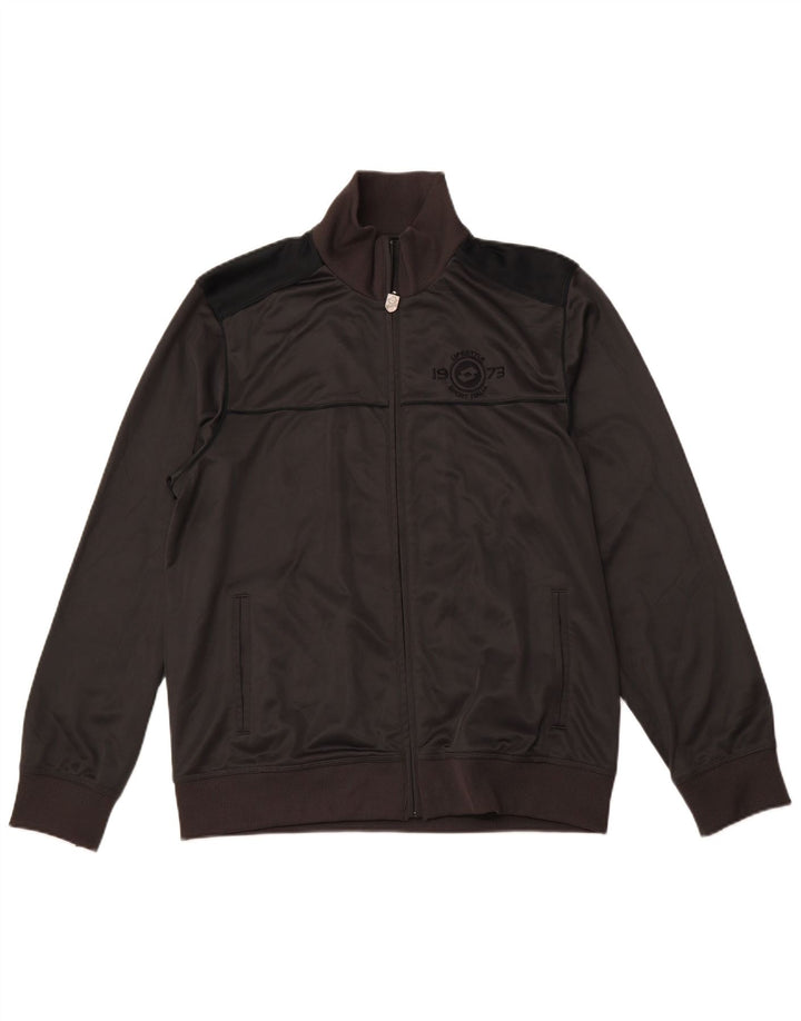 LOTTO Træningsdragt til mænd Topjakke XL Grå Colourblock Polyester