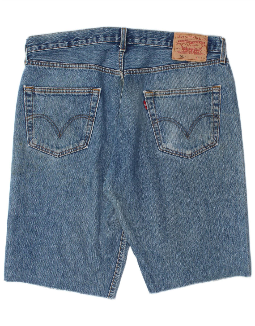 Levi's Herre 501 denimshorts W36 Large Blue