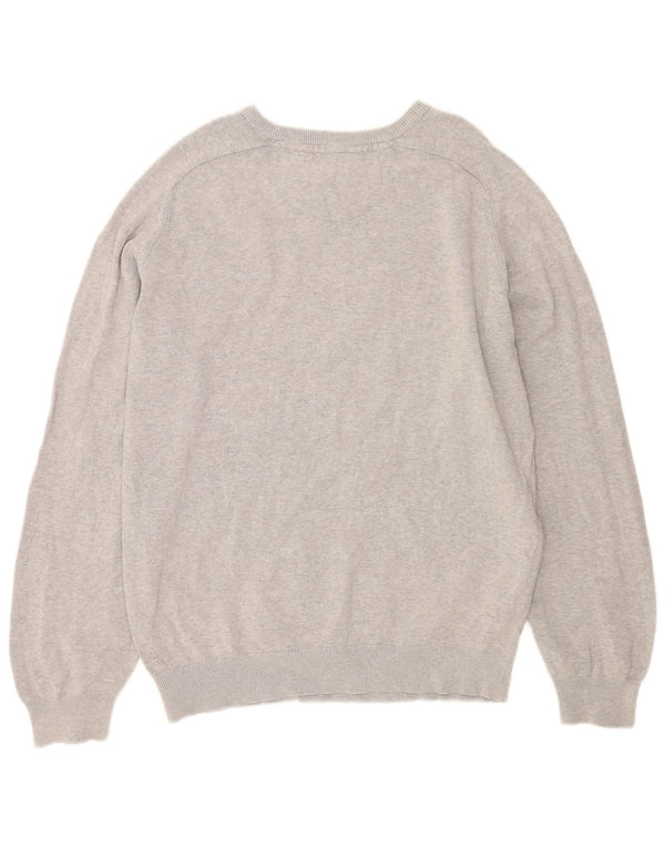 Farah Herre Boat Neck Jumper Sweater 2XL Grå Bomuld