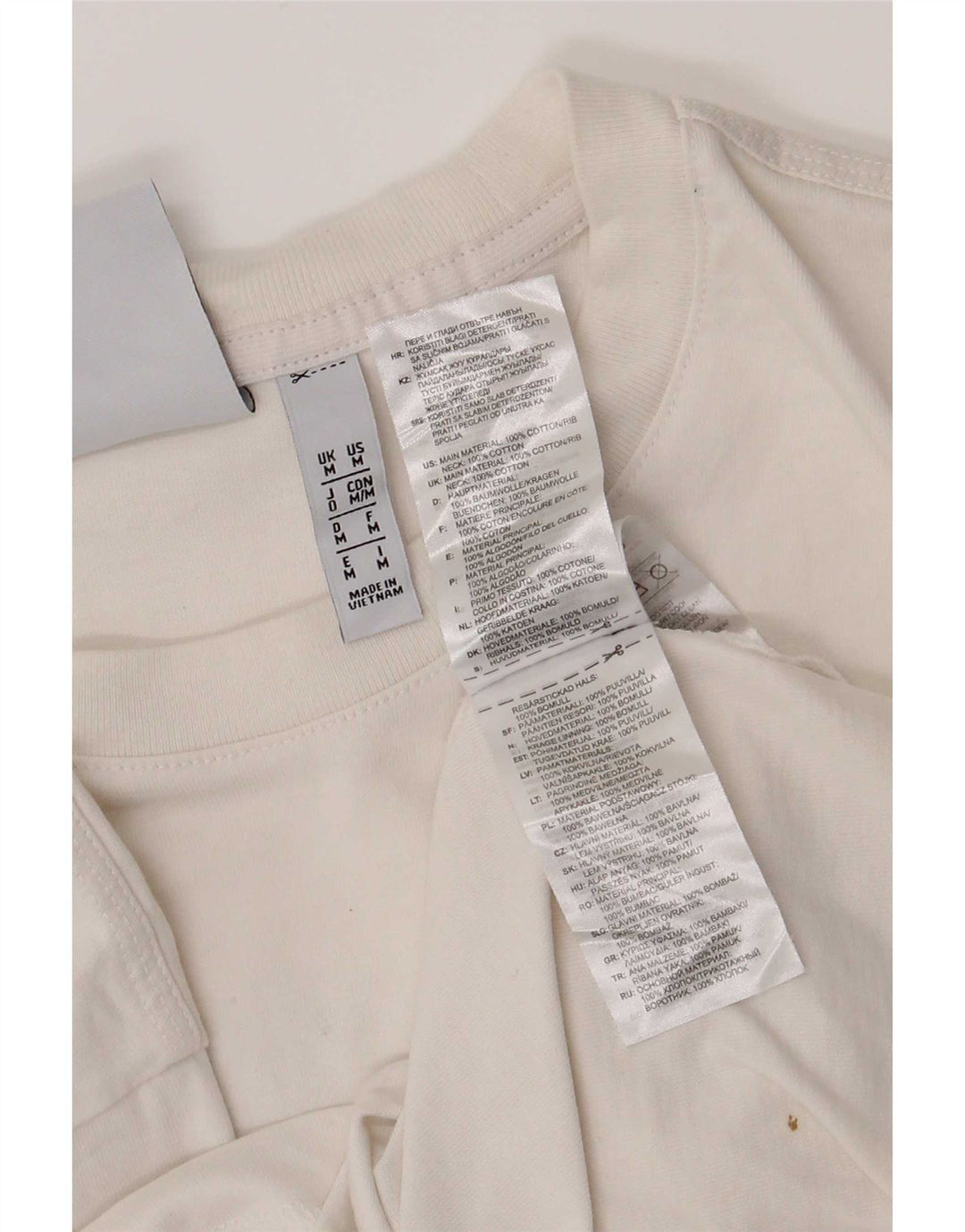 Adidas grafisk t-shirt til mænd, medium hvid sport