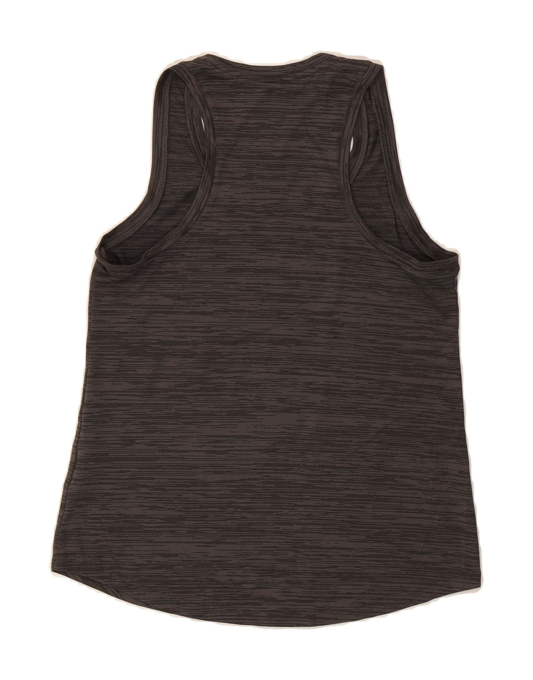 NIKE Womens Dri Fit Vest Top UK 6 XS Grey Flecked Polyester Vintage Nike and Second-Hand Nike from Messina Hembry 