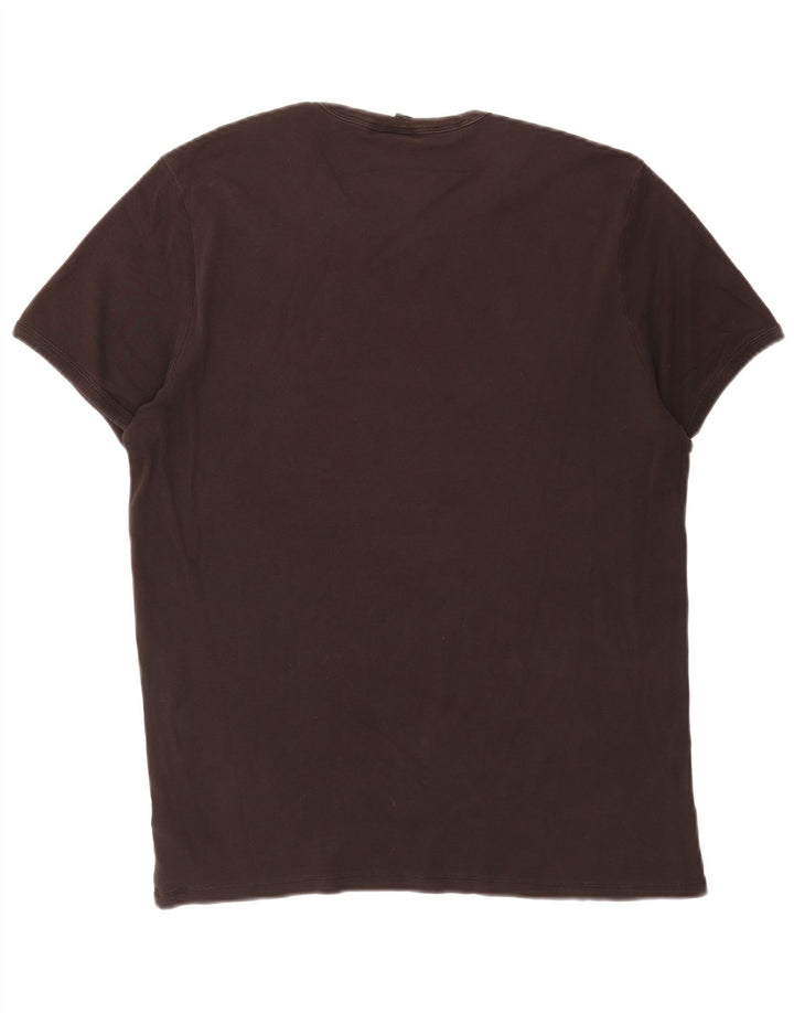 G-Star Herre T-Shirt Top XL Brun Bomuld