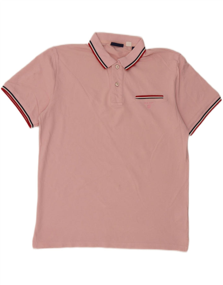 GANT Poloshirt til mænd Medium Pink Bomuld