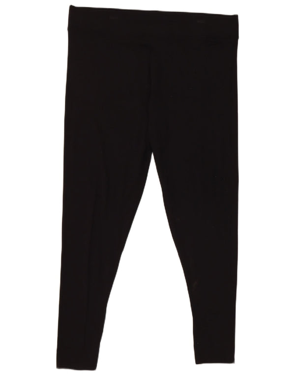 Marks & Spencer Dame Leggings UK 18 XL Sort Viscose
