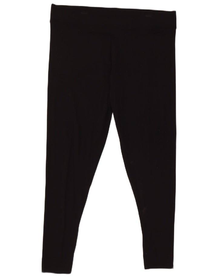 Marks & Spencer Dame Leggings UK 18 XL Sort Viscose