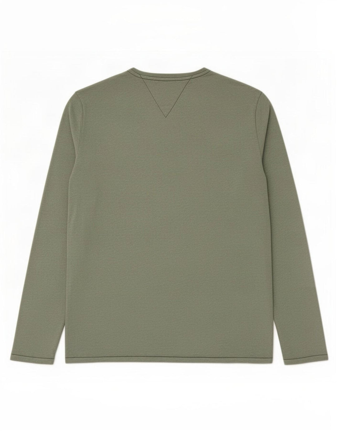 Tommy Hilfiger Herre Top Langærmet Stor Grå Flecked Bomuld