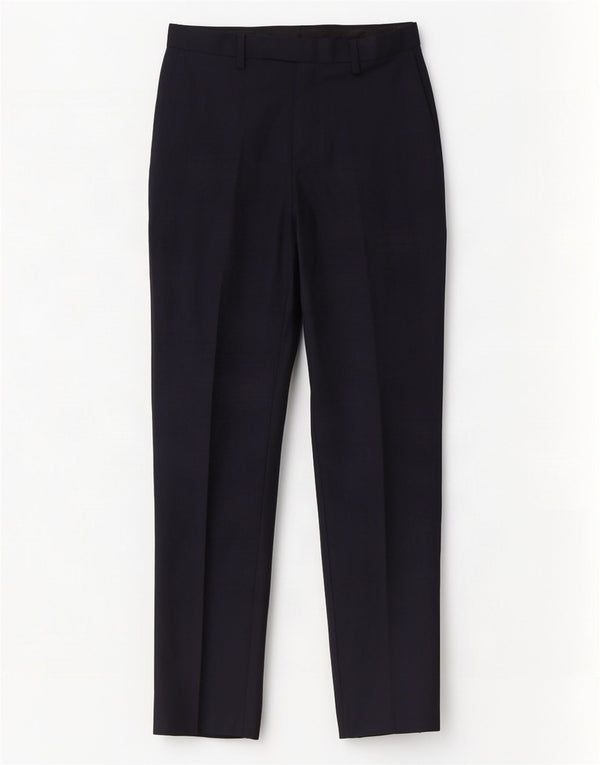 Marks & Spencer Herre Slim Fit Casual Bukser W30 L31 Marineblå polyester