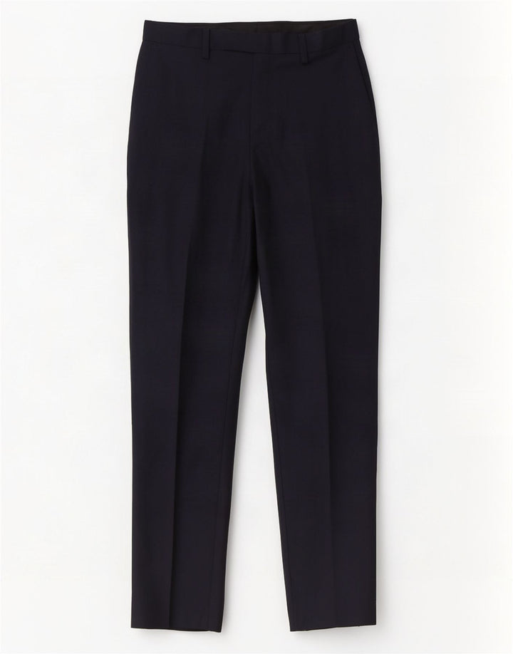 Marks & Spencer Herre Slim Fit Casual Bukser W30 L31 Marineblå polyester