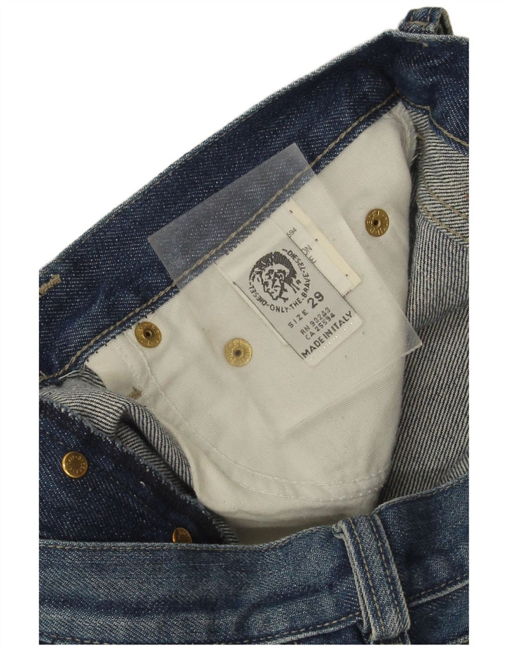 Diesel Straight Jeans til mænd W29 L33 Blå Bomuld