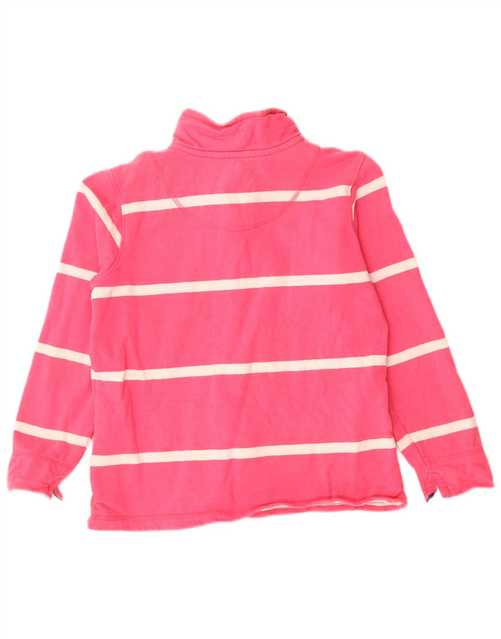 Crew Clothing Dame Oversized Sweatshirt Jumper UK 10 Small Pink Striped