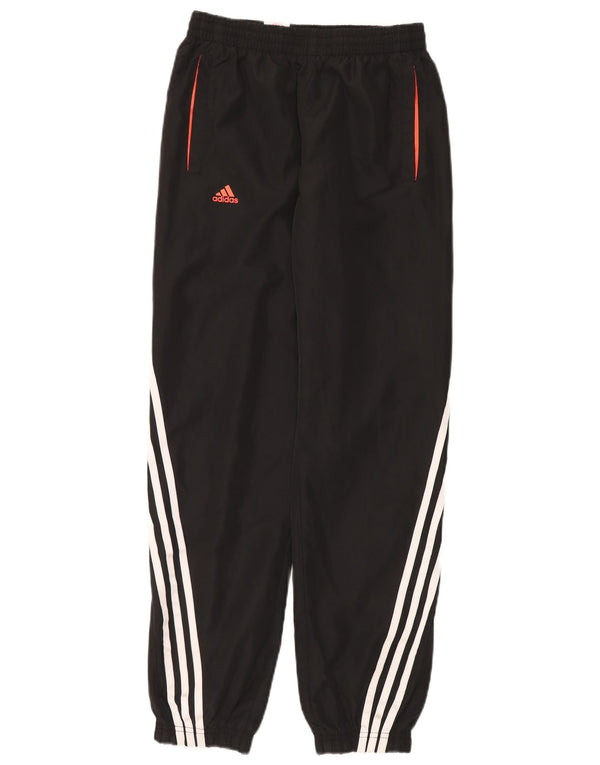Adidas Drenge Træningsdragt Bukser 13-14 år Sort Stribet Polyester Sports