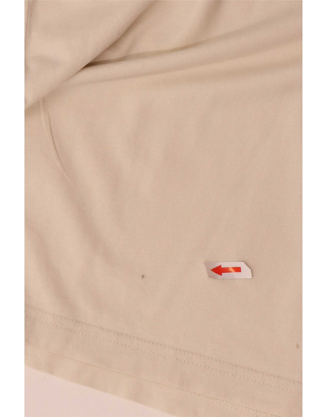 Champion Herre Grafisk T-Shirt Top Stor Hvid Bomuld