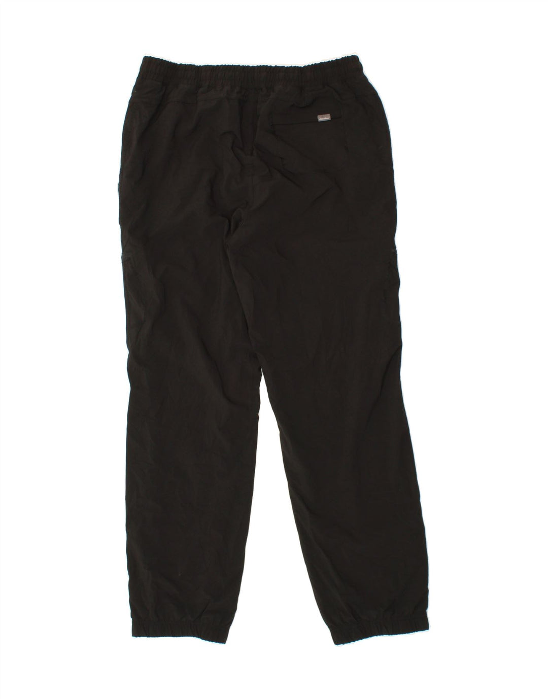 EDDIE BAUER Womens Tracksuit Trousers Joggers US 10 Large  Black Polyester Vintage Eddie Bauer and Second-Hand Eddie Bauer from Messina Hembry 
