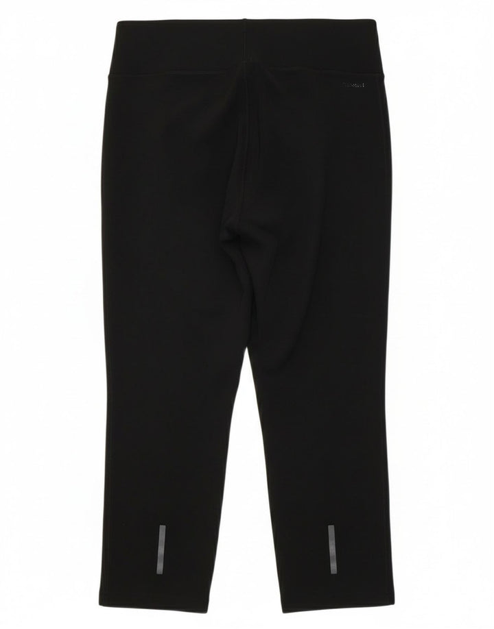 Adidas Dame Climalite Capri Leggings UK 8/10 Small Black