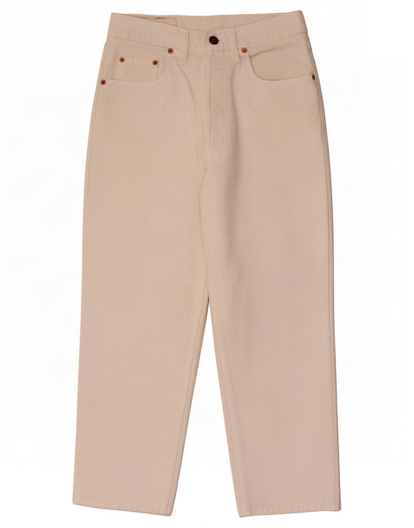 Levi's Womens 891 tilspidsede jeans W30 L32 Hvid bomuld