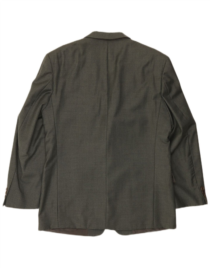 Hugo Boss Herre 2-knaps blazerjakke EU 52 XL Grå uld