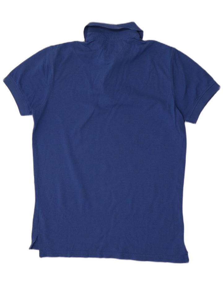 Tommy Hilfiger Herre Polo Shirt Lille Blå Bomuld