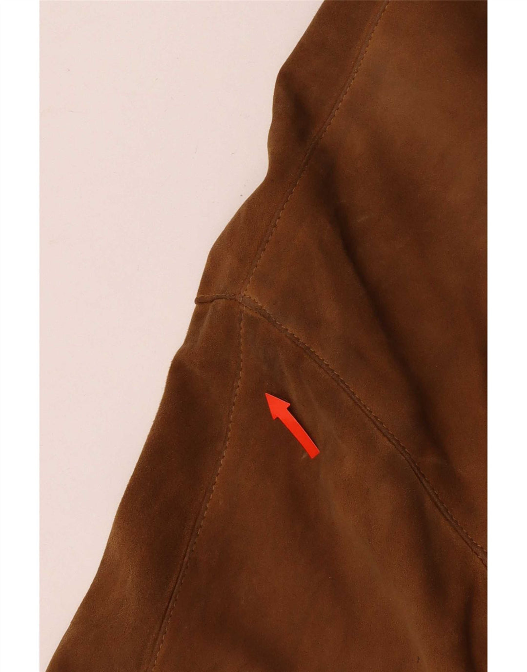 Vintage Dame Oversized Ruskind Bomber Jacket IT 44 Medium Beige