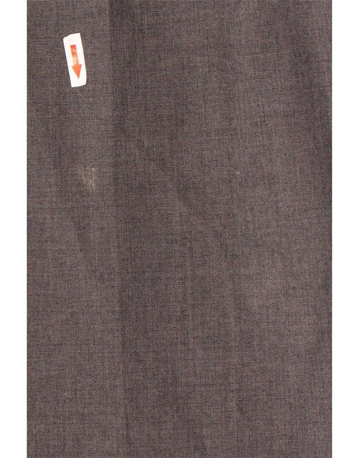 Yves Saint Laurent Herre lige jakkesæt bukser W36 L30 Grå polyester