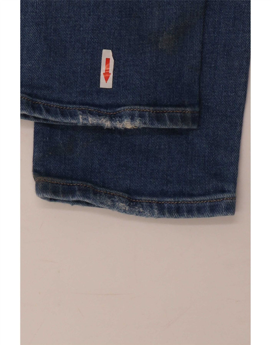 Tommy Hilfiger Herre Slim Jeans W30 L32 Blå Bomuld