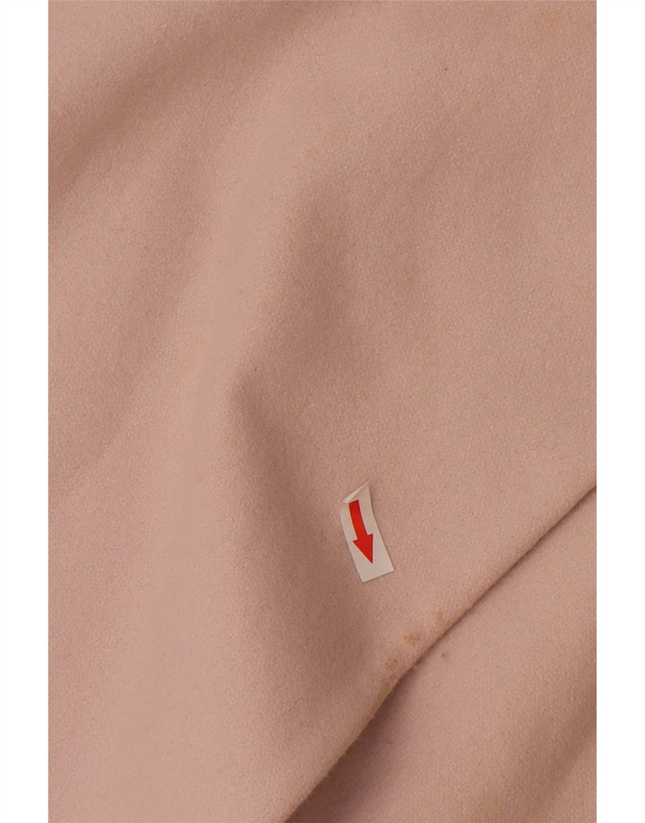 Ted Baker Dame Oversized Cape Coat UK 10 Lille Pink Uld