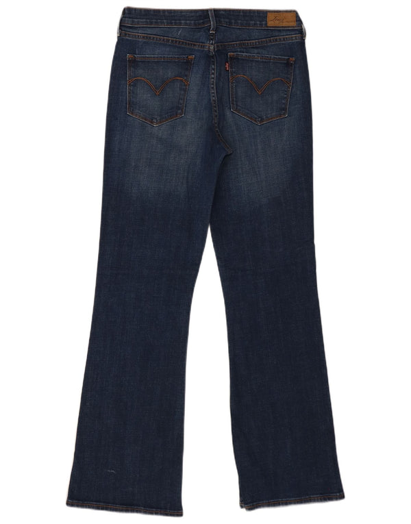 Levi's Dame Demi Curve Bootcut Jeans US 10 Large W30 L30 Navy Blue