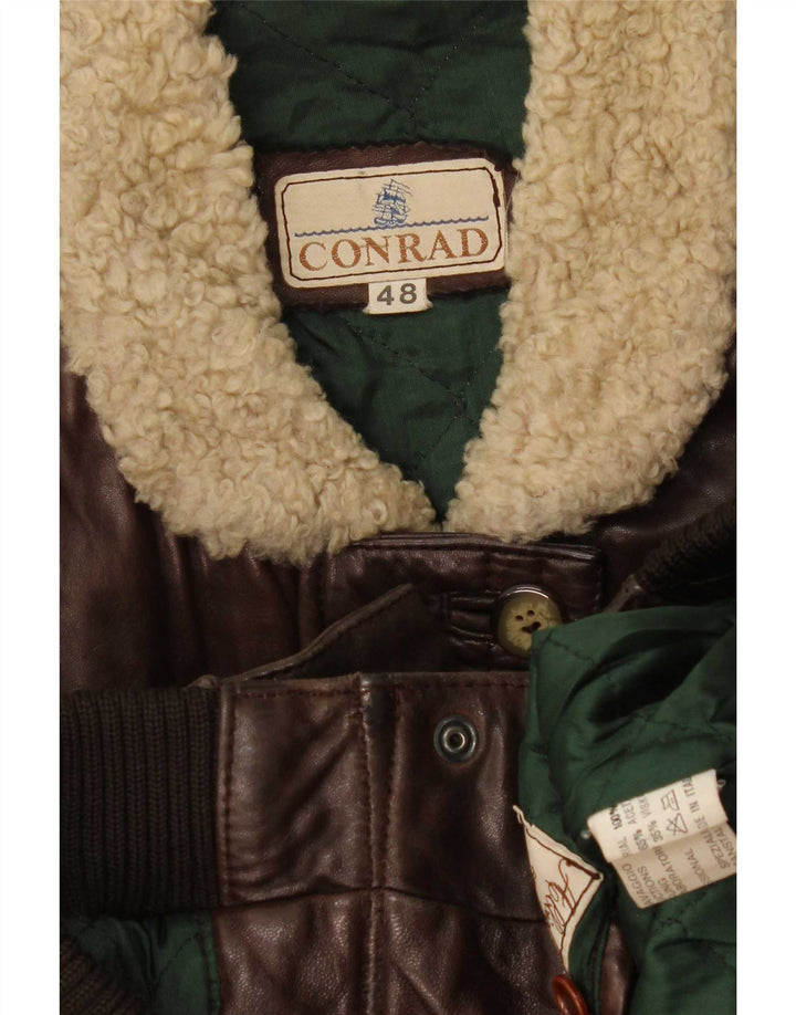 Conrad Dame Læderjakke IT 48 XL Brun