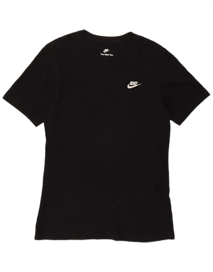 Nike T-shirt top lille sort bomuld til mænd