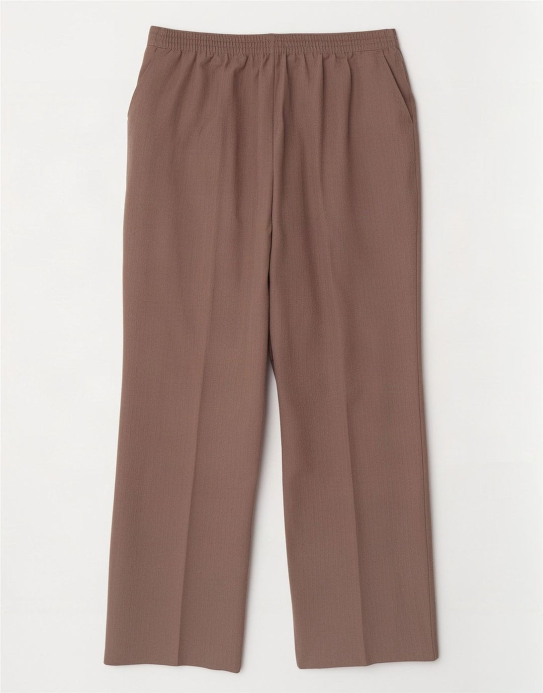 Marks & Spencer Womens Cropped Trousers UK 14 Large W34 L26 Brown