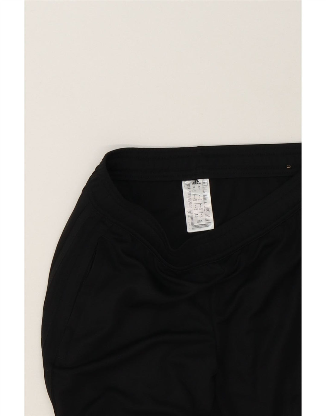 ADIDAS Womens Climacool Tracksuit Trousers UK 8/10 Small  Black Polyester Vintage Adidas and Second-Hand Adidas from Messina Hembry 