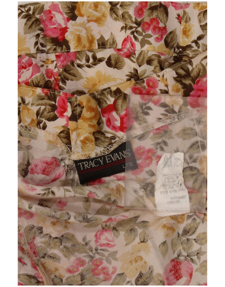 Tracy Evans A-line nederdel til kvinder W28 Medium flerfarvet floral Rayon