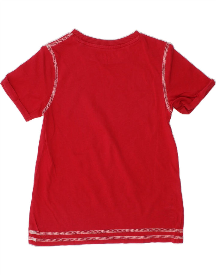 GUESS Boys Graphic T-Shirt Top 4-5 Years Red Vintage Guess and Second-Hand Guess from Messina Hembry 