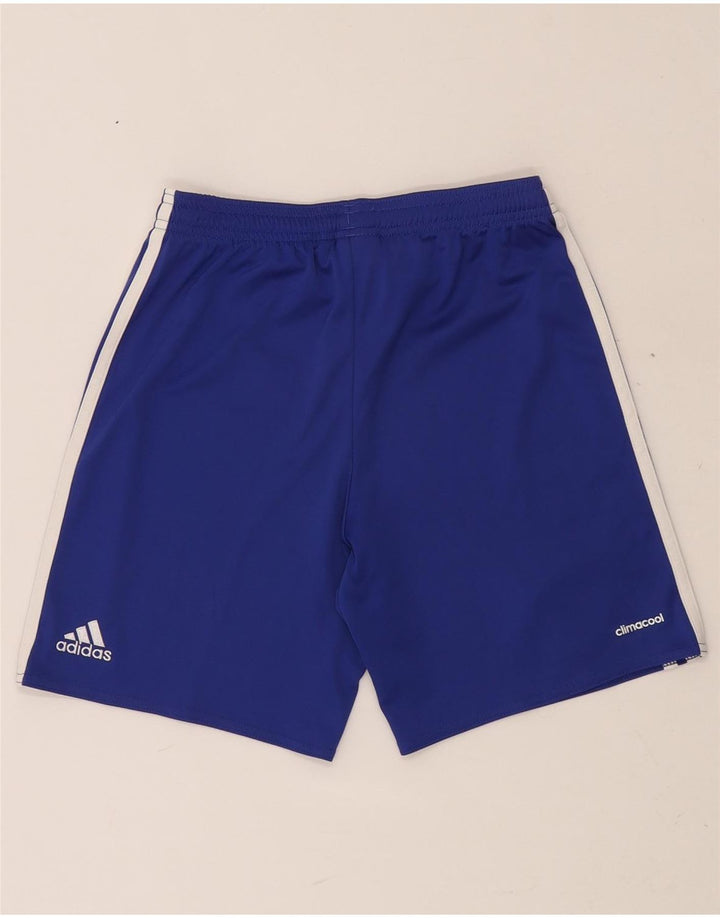 ADIDAS Boys Chelsea FC Grafiske sportsshorts 11-12 år Blå polyester