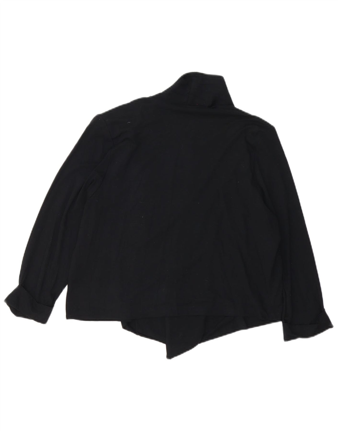 Marks & Spencer Dame 3/4 ærmet åben cardigan sweater UK 16 stor Sort
