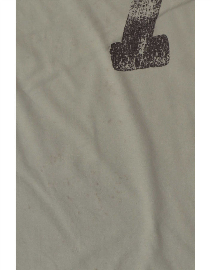 Levi's Herre grafisk T-shirt top XL blå bomuld