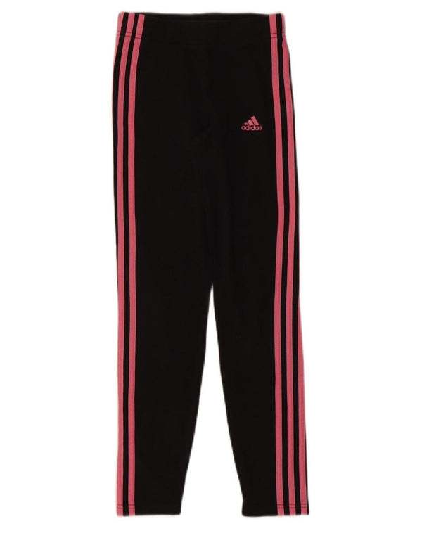ADIDAS Pige Leggings 11-12 år Sort Bomuld