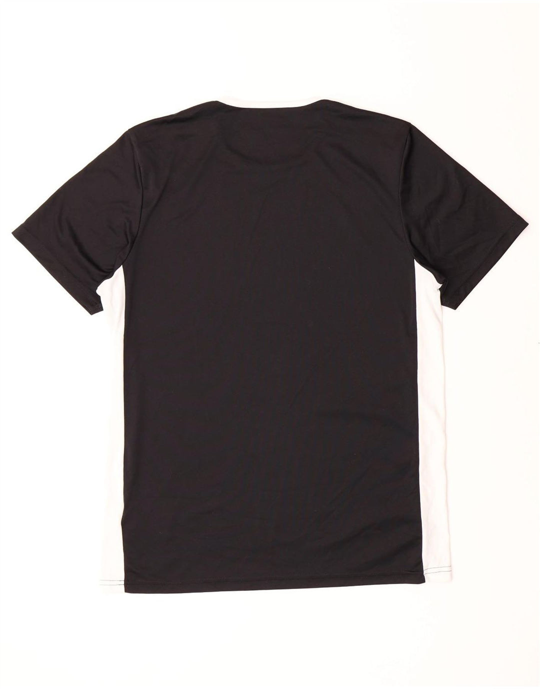 ADIDAS Mens Aeroready T-Shirt Top Medium Black Colourblock Polyester