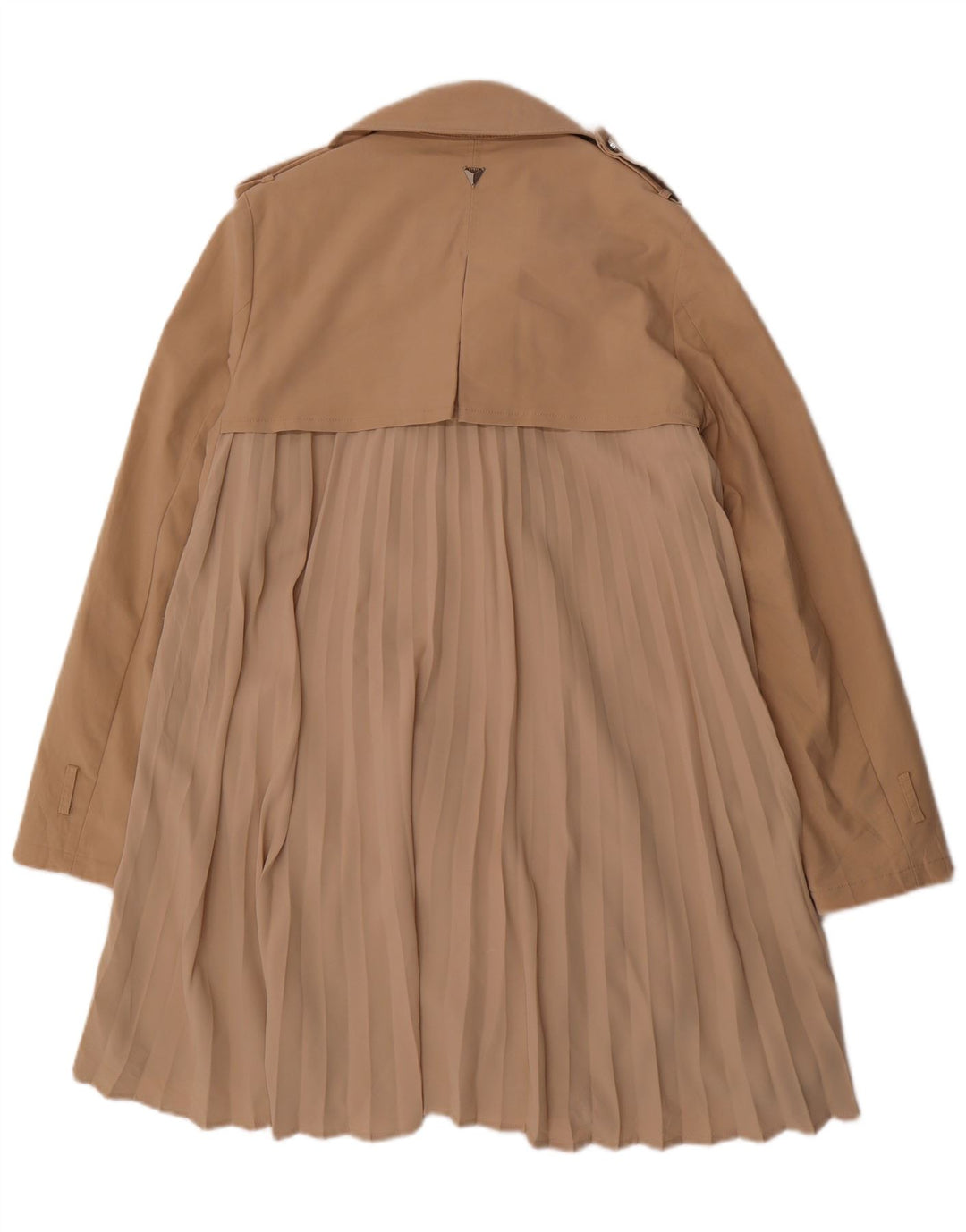 GUESS Trench Coat til kvinder UK 14 Medium Beige Polyester