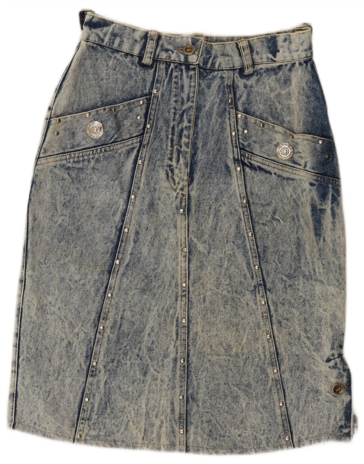 Magia Dame Denim Nederdel Medium W28 Blå
